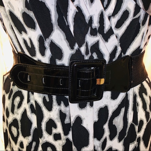 LANE BRYANT ⭐️ Long Sleeve Animal Print Dress - Picture 3 of 9